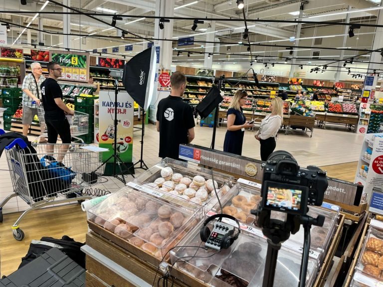Commercial Shoot at Tesco