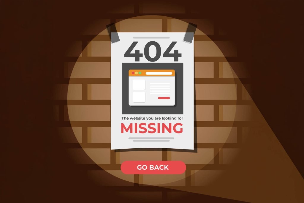 404 error